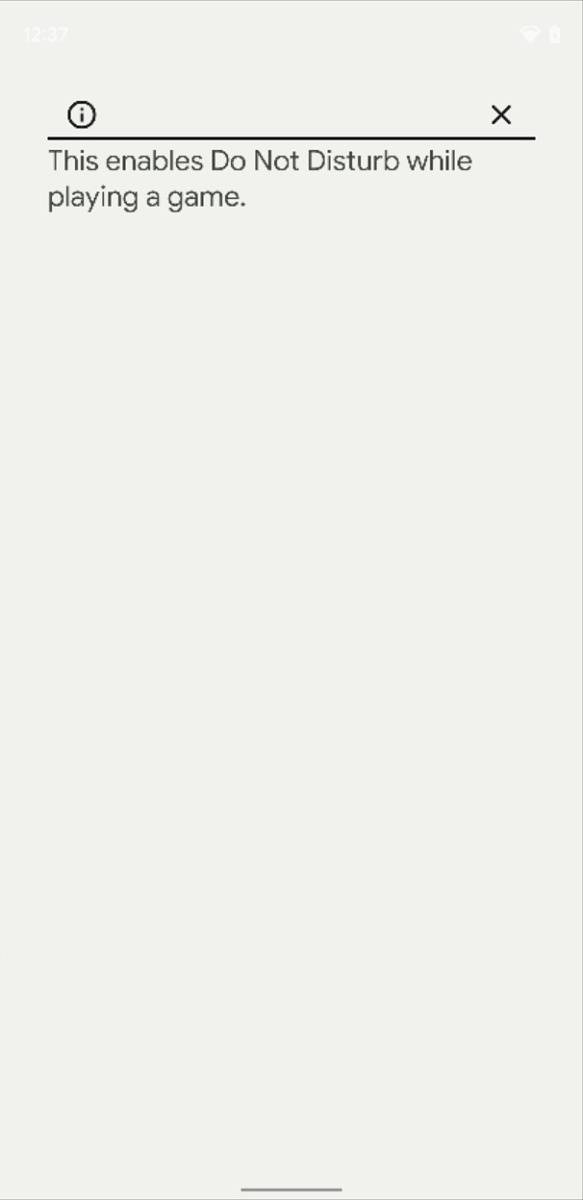 Game mode on Android automatically turns on Do Not Disturb when gaming