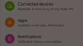 Internet panel in Android 12
