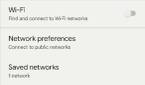 Reset network button in Android 12