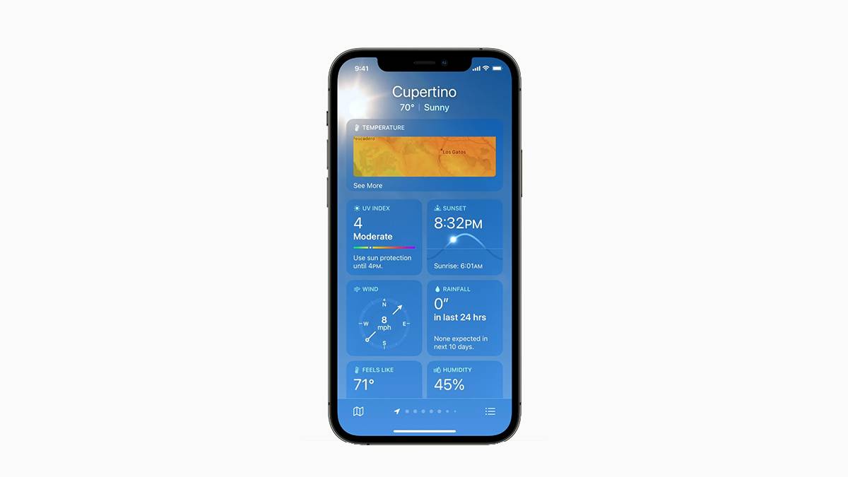 Ios 15 Weather Update iOS 15 finally brings the beauty of Dark Sky to the Weather app