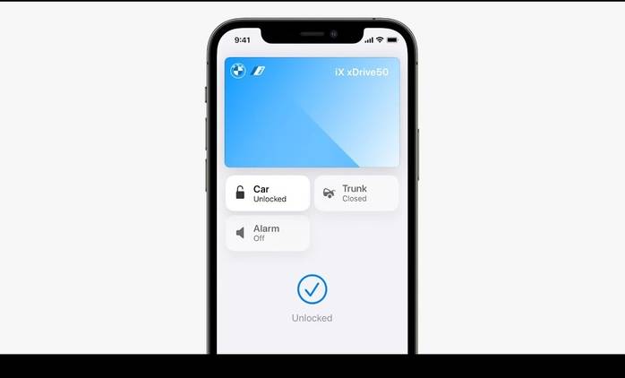 Unlock your car with the Apple Wallet on iOS 15