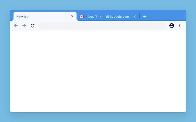 Classic Blue Theme Chrome