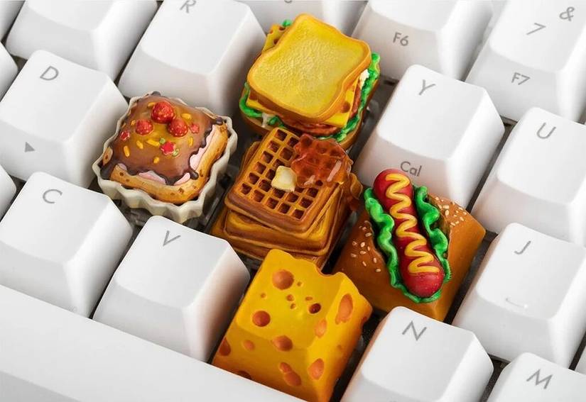 Artisan food keycaps