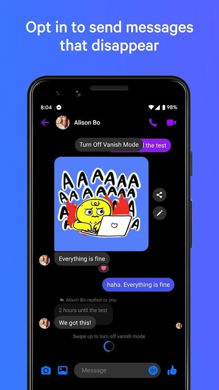 Facebook Messenger Chat