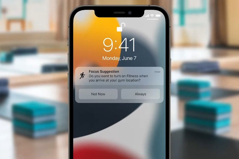 Focus suggestions iOS 15