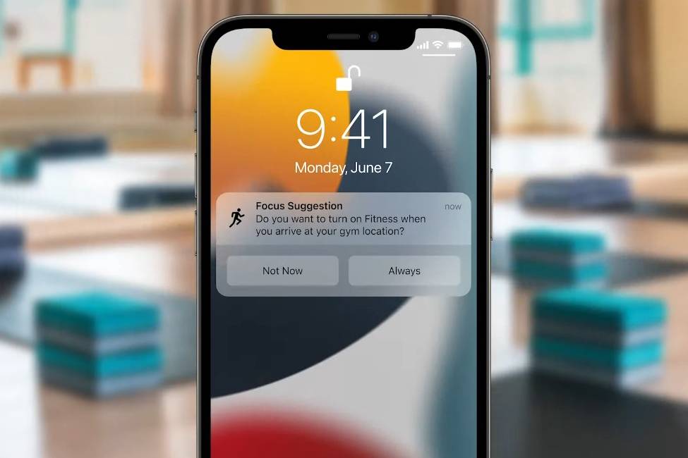 Focus suggestions iOS 15