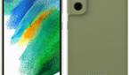 Galaxy S21 FE in light green color