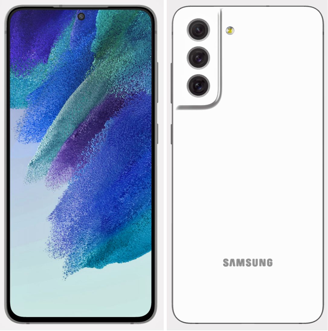 Galaxy S21 FE in white color