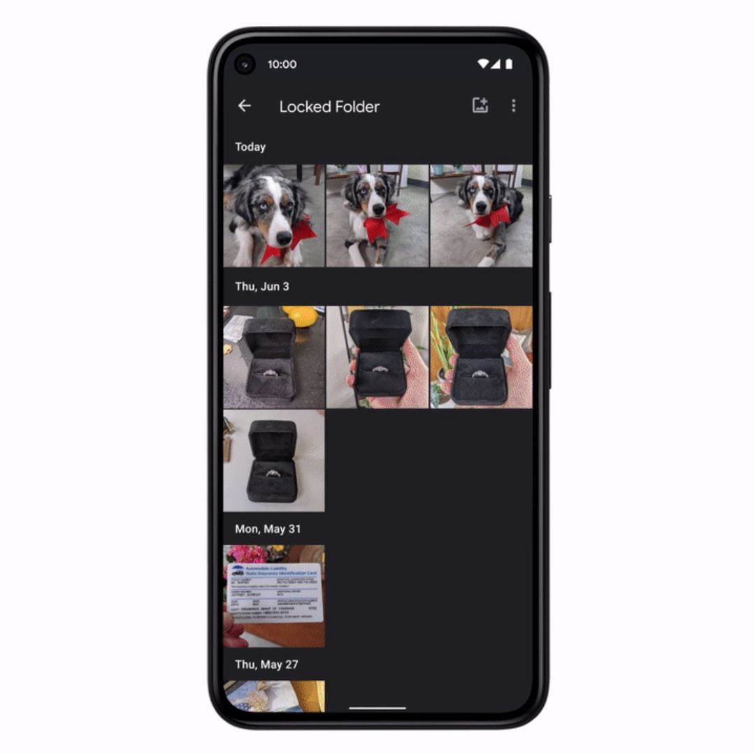 Locked Folder in Google Photos app