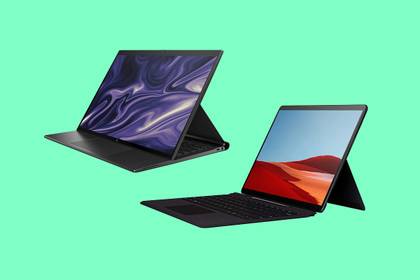 The Surface Pro X is Microsoft's Windows on ARM tablet. It's thin, light, and has a 13 inch PixelSense display.