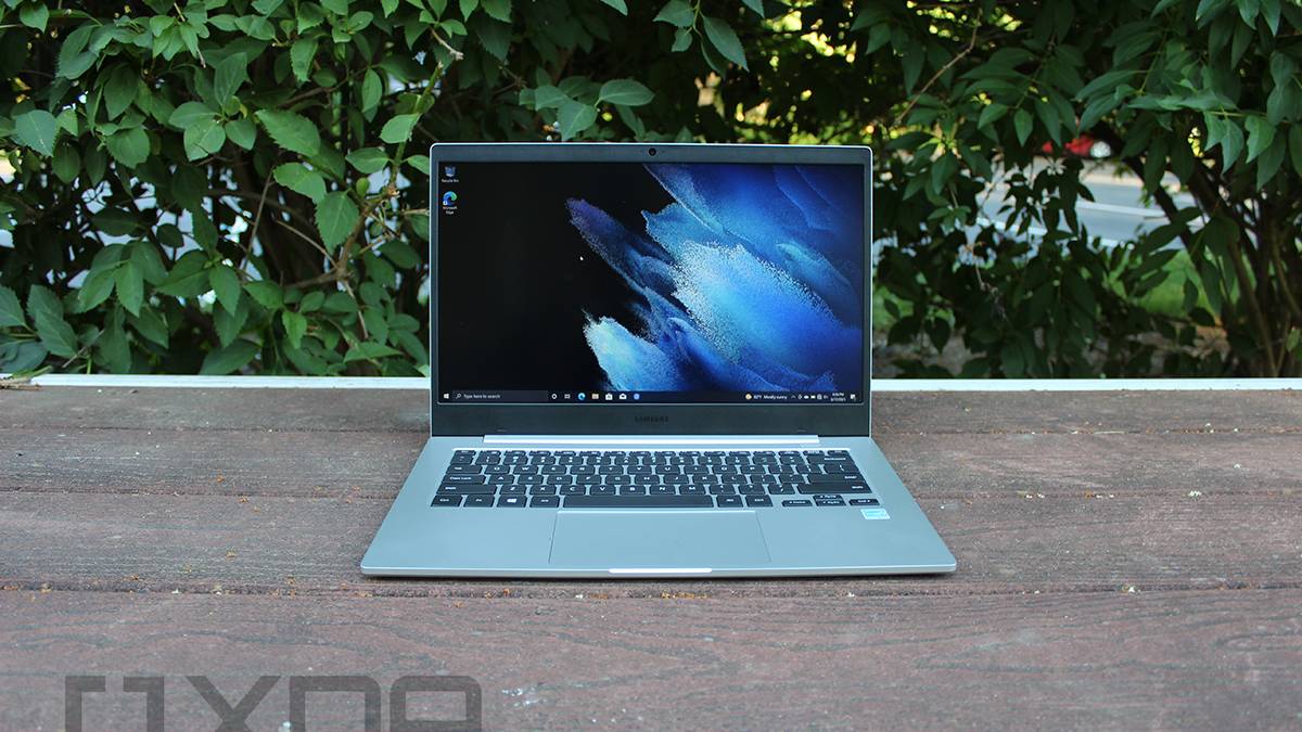 Front view of Samsung Galaxy Book Go