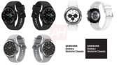 Samsung Galaxy Watch 4 Classic from multiple angles in different colors
