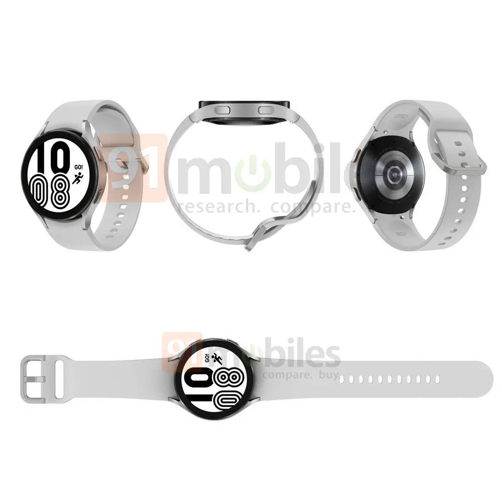 Samsung Galaxy Watch 4 in silver