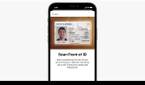Scanning an ID into the Apple Wallet on iOS 15