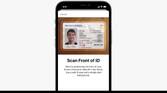 Scanning an ID into the Apple Wallet on iOS 15