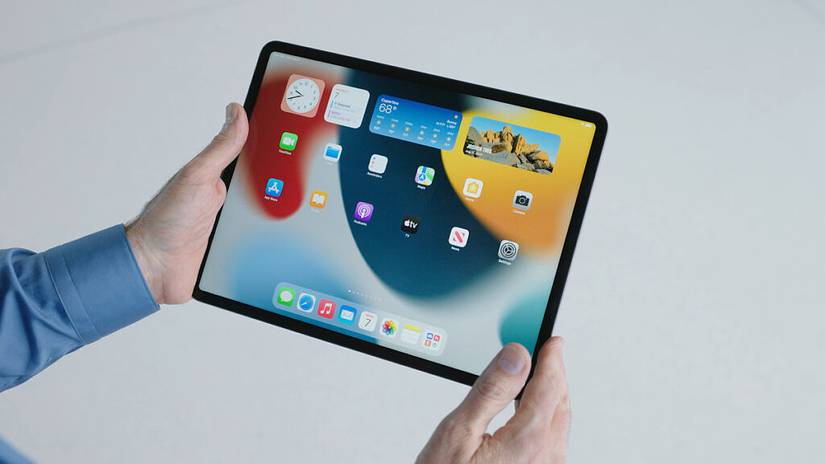 iPad with iOS 15