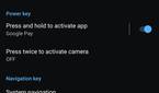 Sharp Aquos R6 settings page