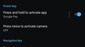 Sharp Aquos R6 settings page