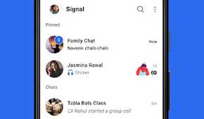Signal contact list