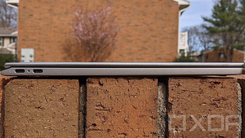 Side view of ThinkPad X1 Titanium Yoga