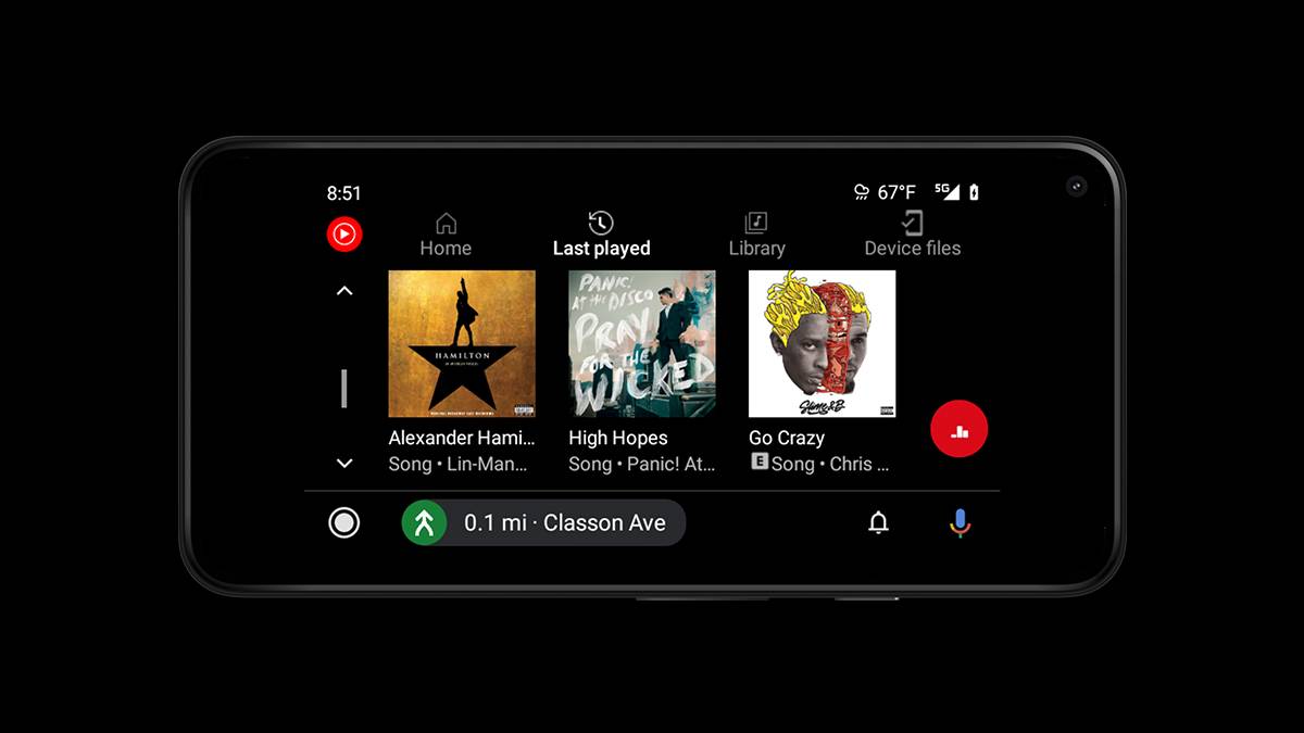 YouTube Music for Android Auto gets a minor UI refresh