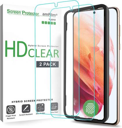 The amFilm brand screen protectors have a pretty good track record of offering a great experience, and this Galaxy S21 screen protector is no different.