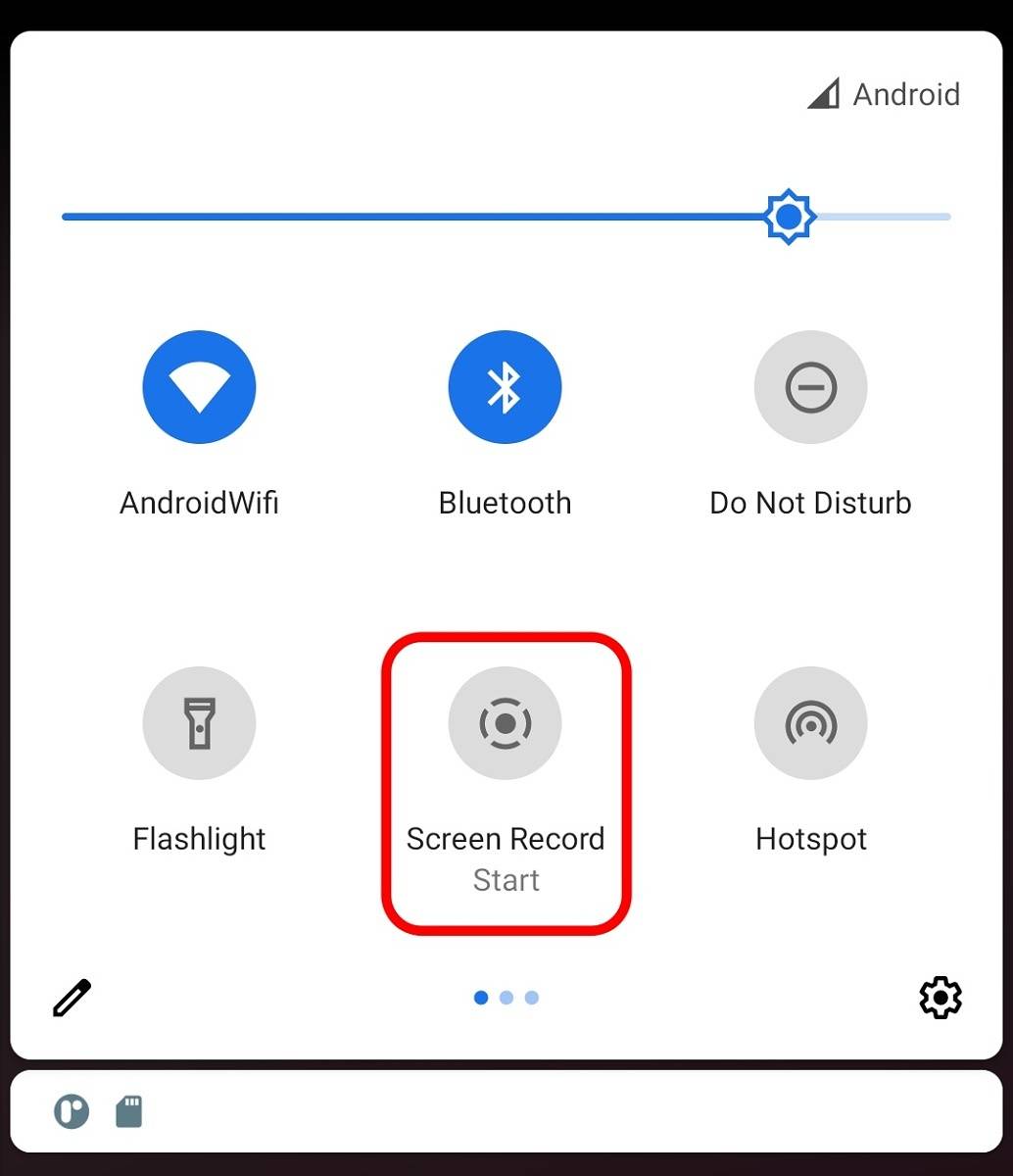 Screen Record Icon Android How to take a screenshot or record your phone screen on Android