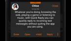Chomp SMS widget