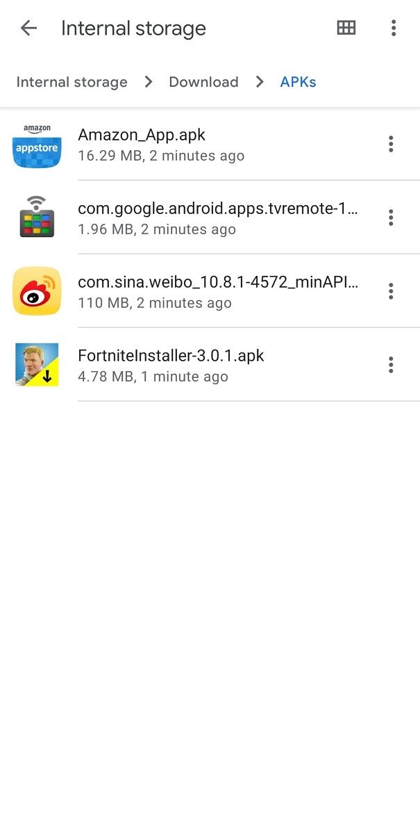 Download APKs