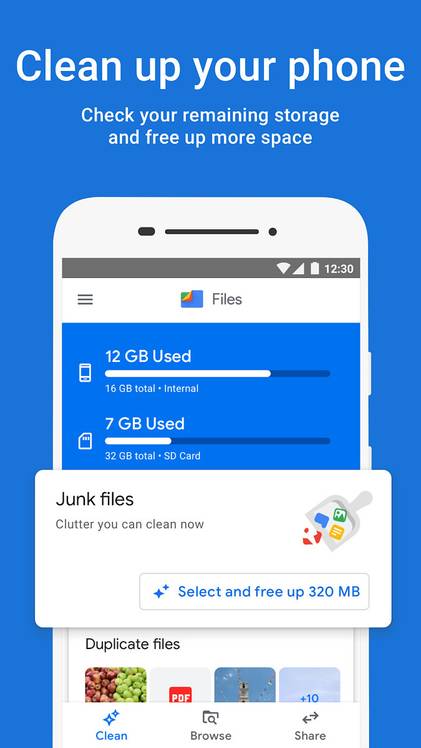 Files by Google - Cleanup