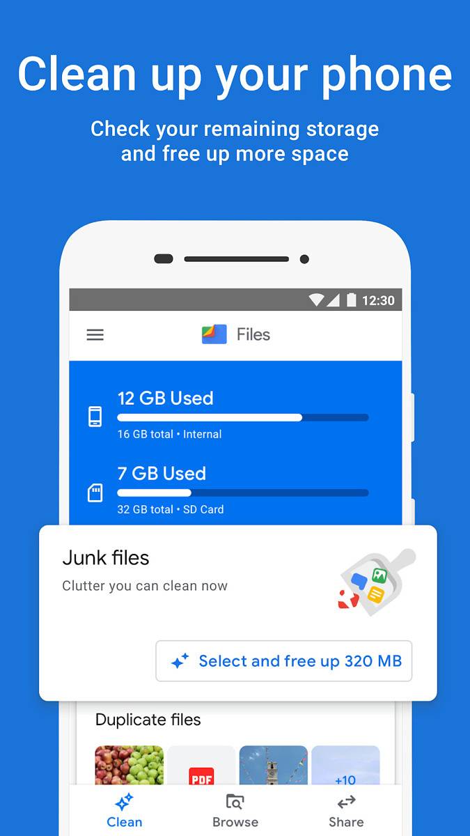 Files by Google - Cleanup