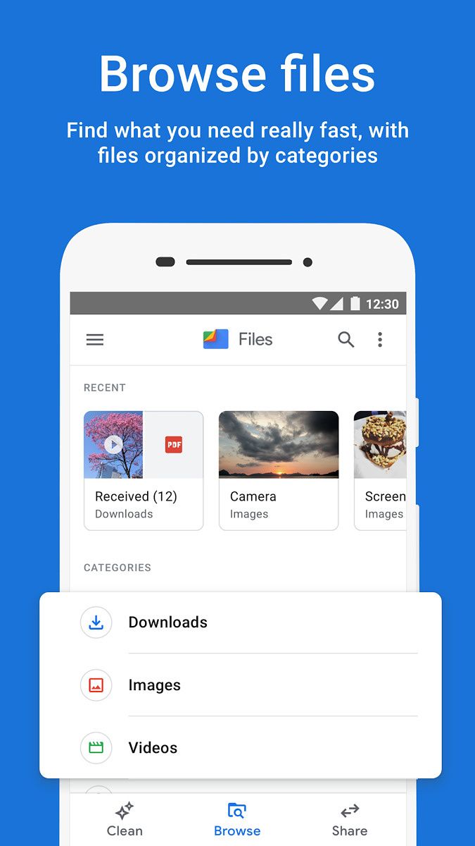 Files by Google - Browse