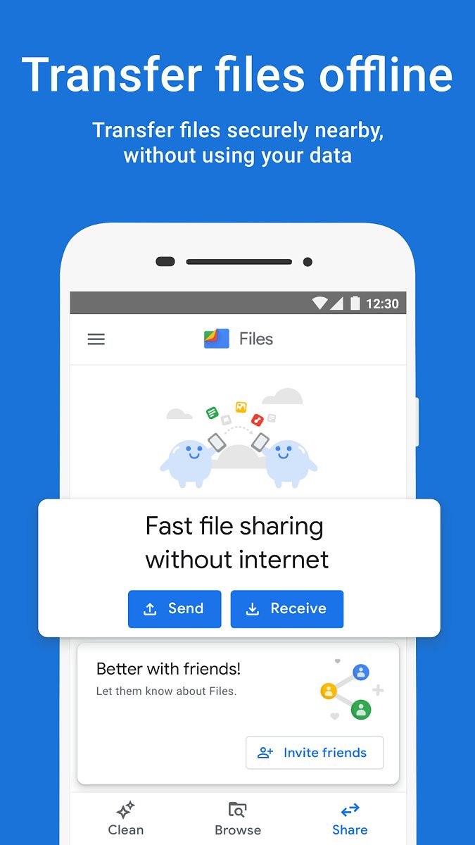 Files by Google - Sharing