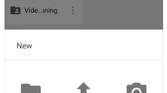 Google Drive for iOS upload