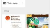 Google Drive for iOS home