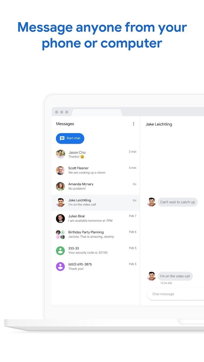 Messages by Google Web