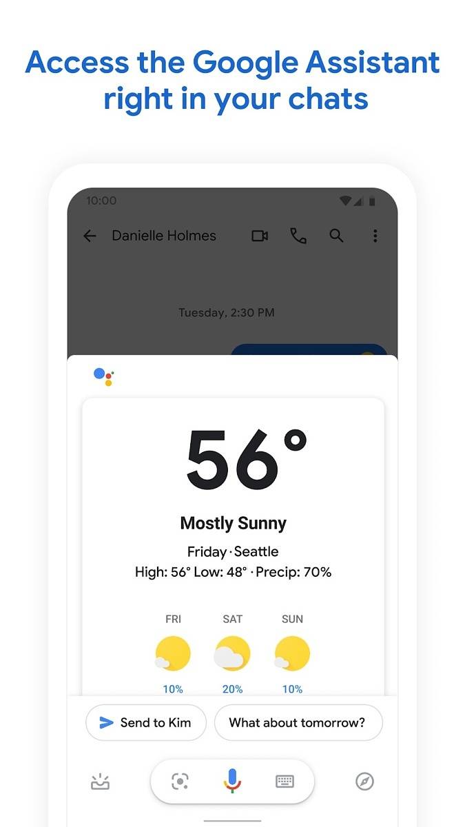 Messages by Google Assistant