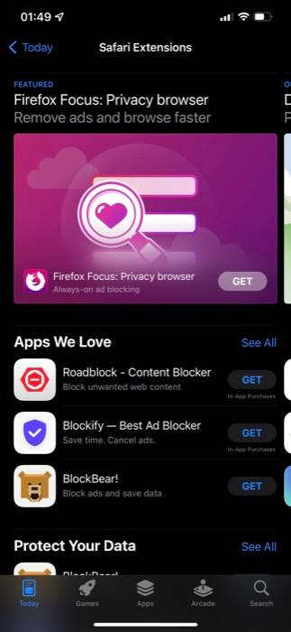 Safari Extensions