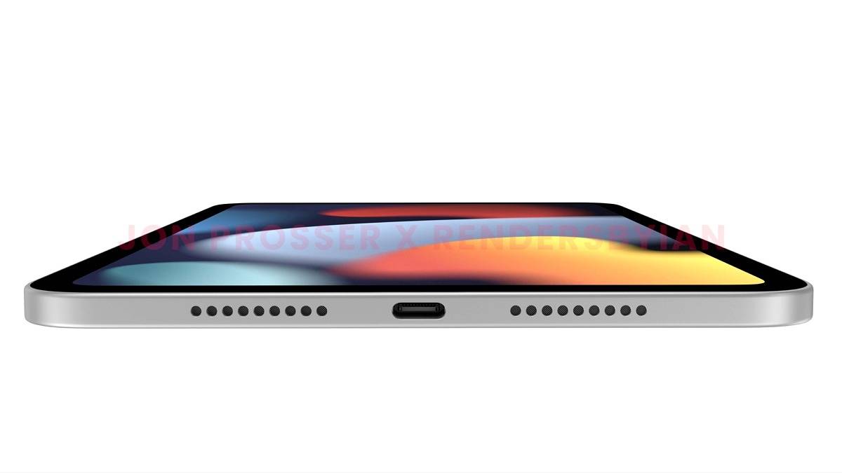The bottom of the purported iPad Mini 6