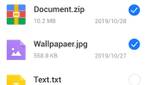 InShot File Manager - Selection