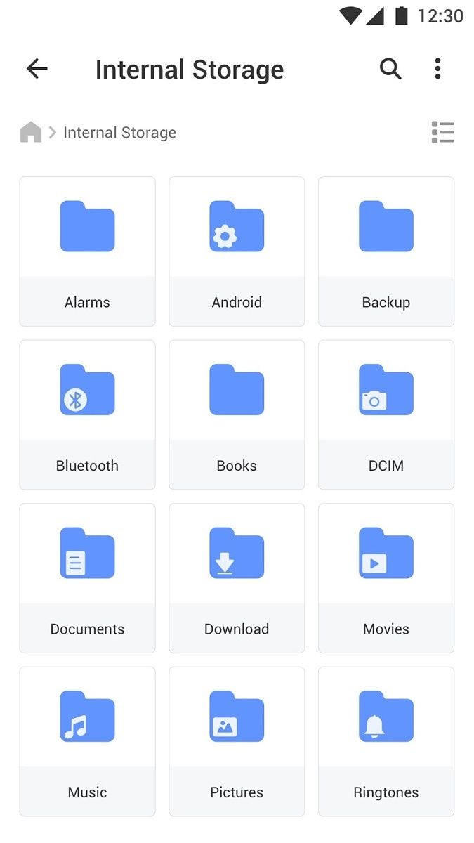 InShot File Manager - Internal Storage