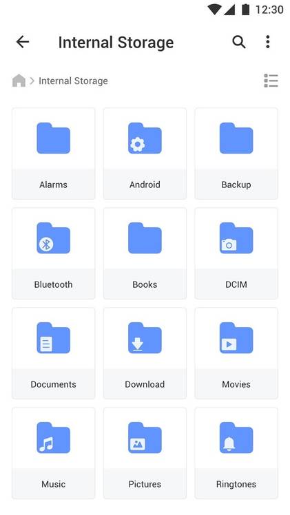InShot File Manager - Internal Storage
