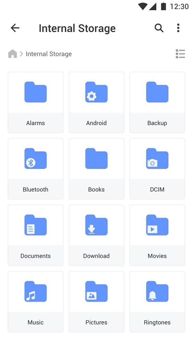 InShot File Manager - Internal Storage