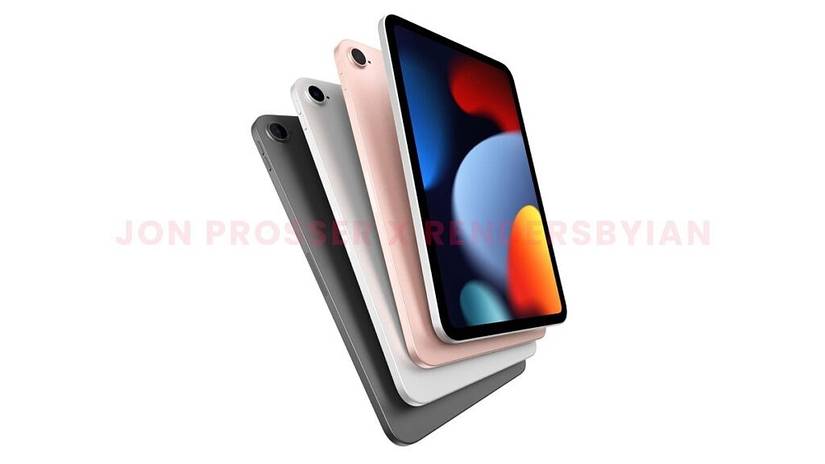 iPad Mini 6 colors are silver, black, and gold