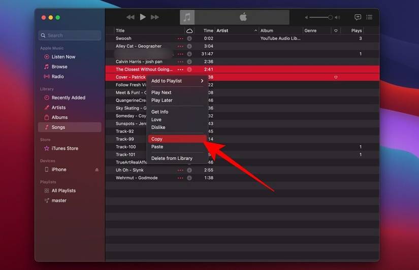 iTunes Music Copy