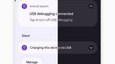 Android 12's Quick Settings tiles and notification shade themed by kdrag0n's theming engine