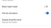 Material Files - Settings