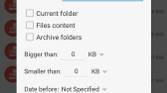 MiXplorer Silver - Search