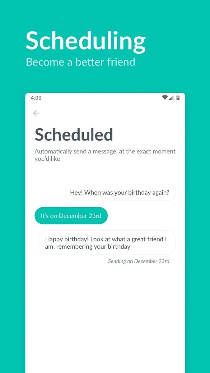 QKSMS scheduled messages