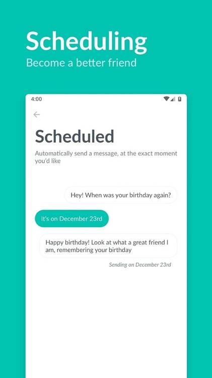 QKSMS scheduled messages